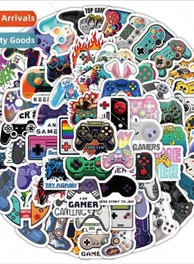100 cartoon gamepad children doodle stickers notes handbook