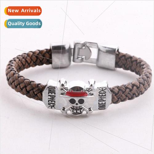 New anime around the King of Thieves bracelet woven PU leath
