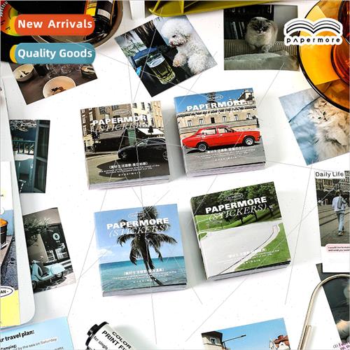 Ode to the good life stickers sticker book literary INS land