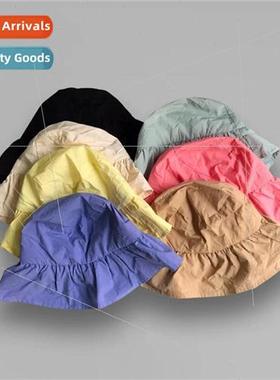 Korea ins blogger light cover face hat female summer versati