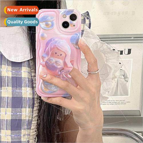 适用 iphone13pro max mermaid stand apple 12 cell phone case