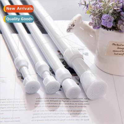 Door Curtain Rod Bathroom White Shower Curtain Telescopic Ro