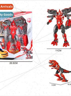 Childrens mecha trans适用mation robot King Kong model dinosa