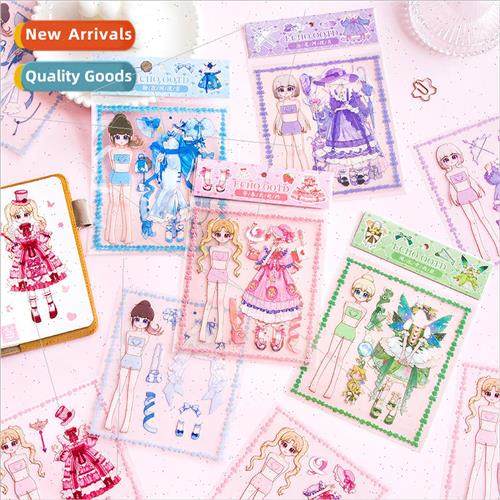 Echos Todays Dress Up Crossdressing PET Stickers Fairy Dress