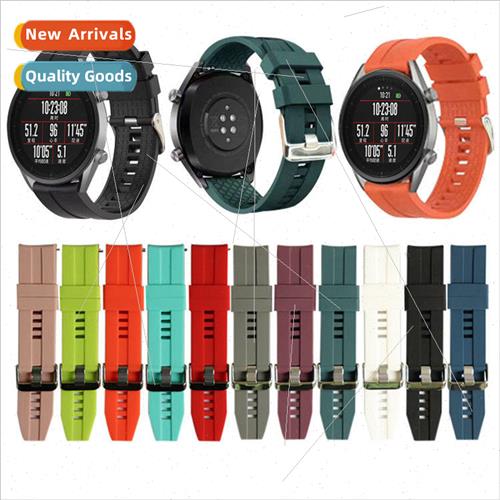 适用 Huawei GT/GT2/3 watch band silicone strap Huawei watch