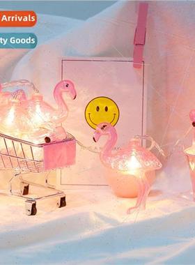 LED Flamingo String ghts Hanging Christmas Day Decoration gh