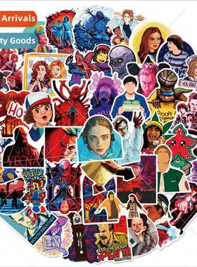 50 pcs of hot American drama Stranger Things season 4 graffi