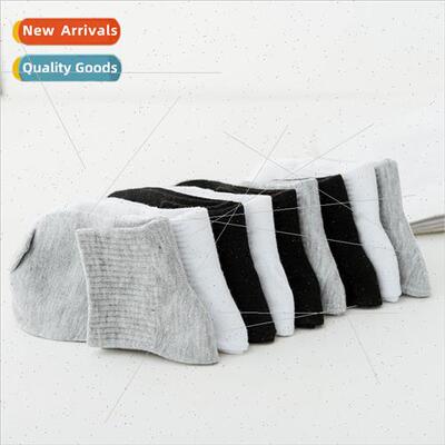 White high-waisted socks womens spring and fall ins mid-calf