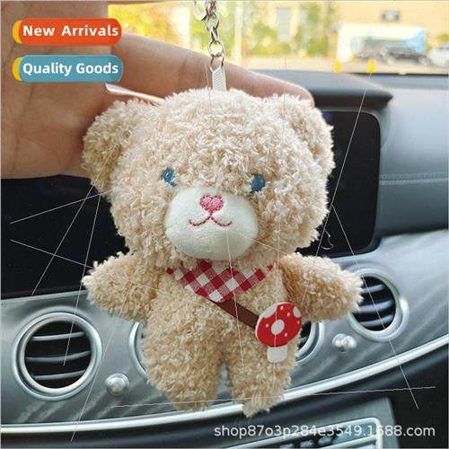 Plush cute bunny doll keychain ins schoolbag pendant couple