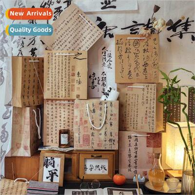 Tote  Bag Pen Down Mountains and Rivers Series Chinese Style