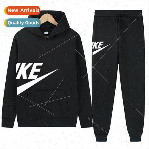 Sweatshirt suit fall and winter printed label KE letters fas