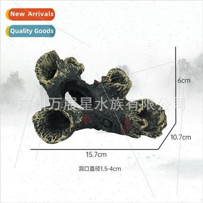 Resin Sunken Wood Fish Aquarium Decorative Ornament Hiding H