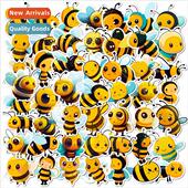 ttle Window Bee Spring Festival Stickers