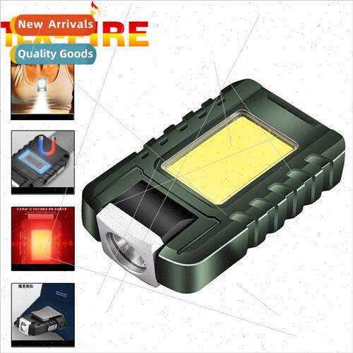 Multi-function clip hat light Type-C charging electromagneti