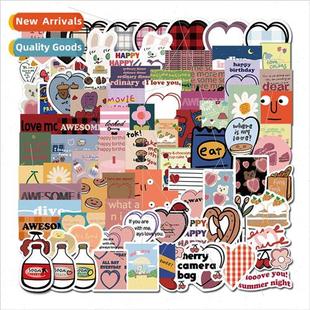 90 ins cartoon sweet sandwich graffiti stickers kids toys s