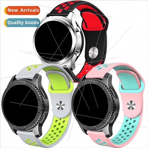 适用 star Gear S3 watch band gear sport S2 two color silicon