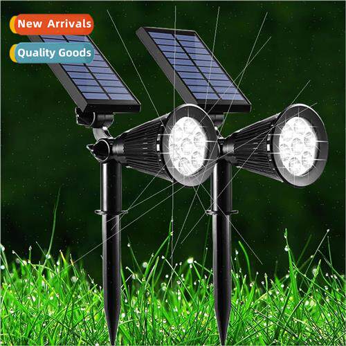 Solar spotlight outdoor garden light spotlight led waterproo