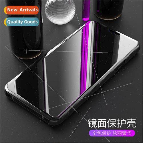 适用 LGV40 cell phone case V30 electroplating mirror flip ve