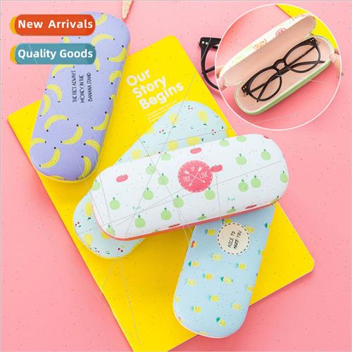 Korea creative small fresh fruit myopia glasses case student