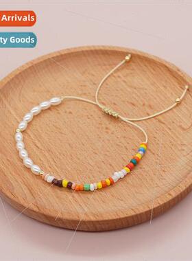 che fashion design Japan and  Korea wind string rainbow colo