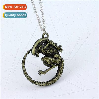 Horror Movies Alien Pups Crawling Bugs Monsters Necklaces Je