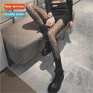 Leopard print socks sexy stockings goddess vintage black tem