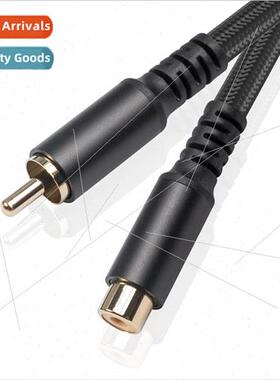 New metal shell gold-plated head double shielded cable lotus