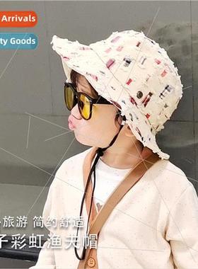 Parent-child fisherman hat children baby sunscreen sun hat s