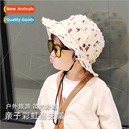 Parent-child fisherman hat children baby sunscreen sun hat s