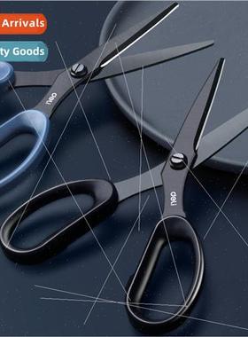Scissors Black Blade Handmade Home Office Kitchen Paper Cutt
