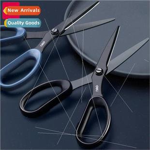 Scissors Black Blade Handmade Home Office Kitchen Paper Cutt
