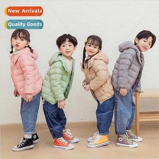 jacket men fall light wint baby down girls Childrens and