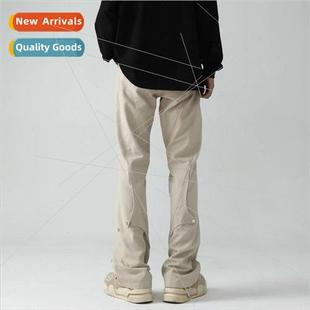 American mens casual set high winter and fall pants Work