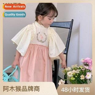 适 summer baby childrens the Korean new 2023 dress Girls