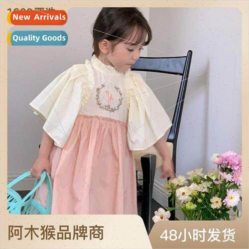 Girls dress summer 2023 new Korean  of the childrens baby 适