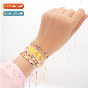 beads woven match ethnic nat letters rice SUNNY mple beaded