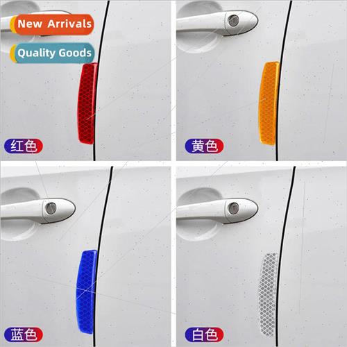 Car door stickers anti-collision tape reflective warning sti