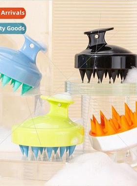 Two-color massage shampoo brush head meridian massage artifa