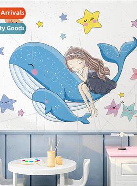 Huizhicai CH39107AB whale girl childrens room decoration wha