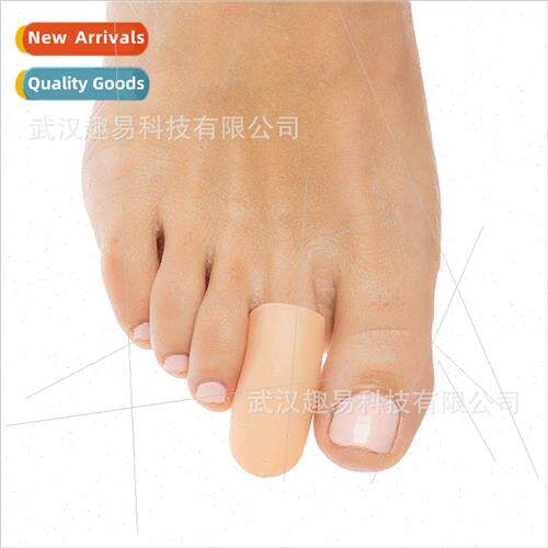 Pack of 6 Gel Toe Cap Protectors Color Toe Protector