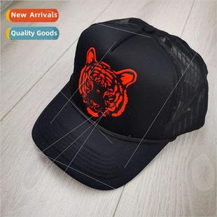 duck womens spring hat tongue head tiger printed and Mens