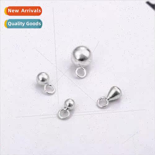 925 vegan silver round water drop pendant accessories handma