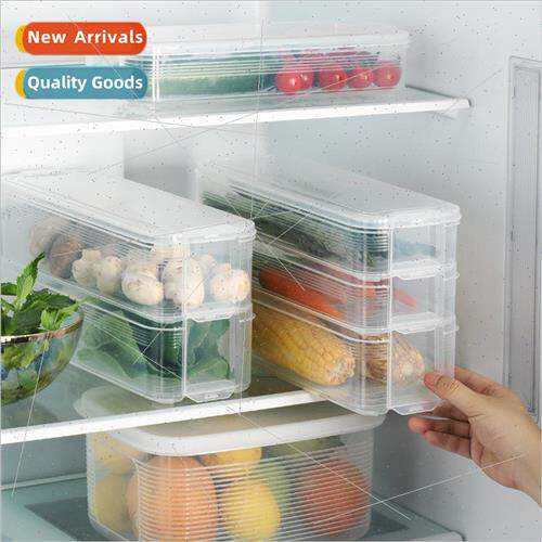 Refrigerator Storage Box Multi-layer Fresh Box Set Kitchen P