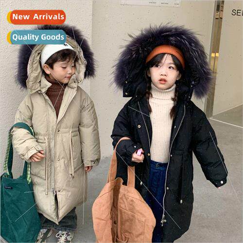 Childrens down jacket 2023 winter new Korean  of the boys an