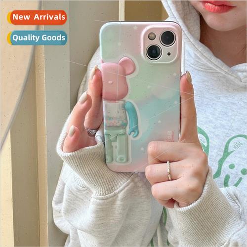 适用 iPhone 11/12/13PROMAX Pink Candy Violent Bear Apple XS