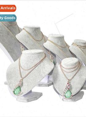 Jewelry display rack necklace mannequin neck portrait rack j