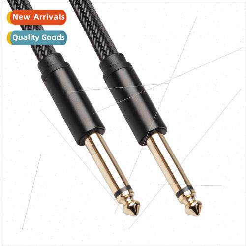 Black Fishnet 6.35 Male to Male Musical Instrument Cable Aud