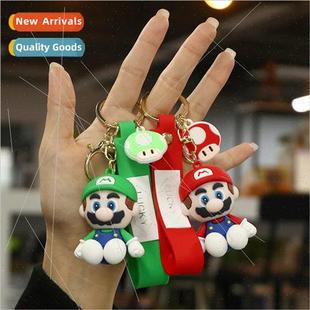 Creative Mario personalized keychain small gifts car accesso