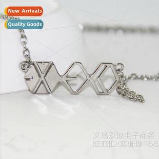 Peripheral Glossy Total Necklace Long Star Team Nec EXO