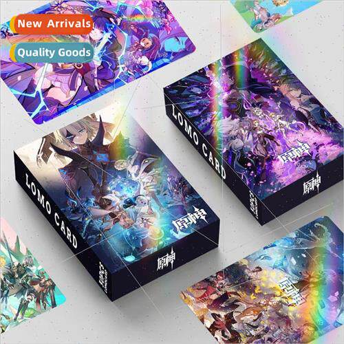 Laser Flash Cards Hara Kami 30 Double ded Small Cards LOMO C
